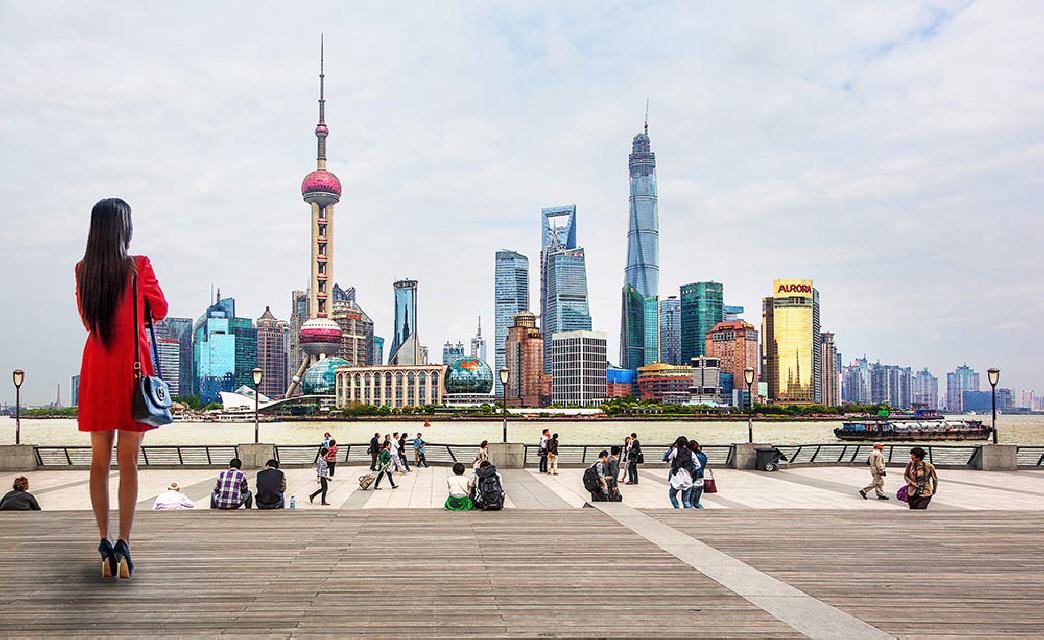 Loooking at Pudong, Shanghai