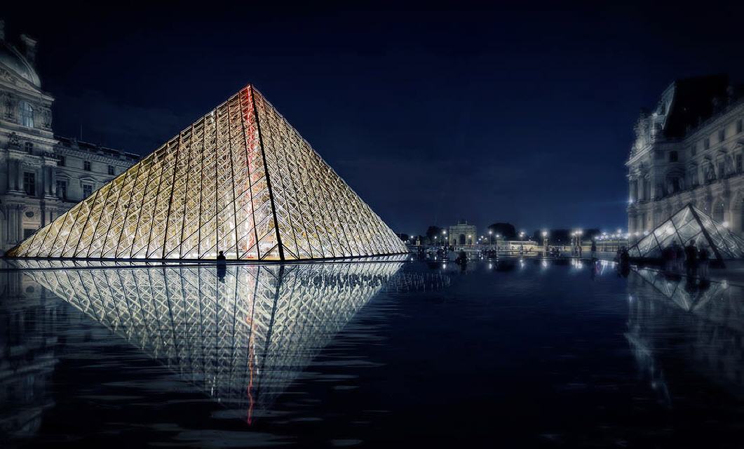 die Pyramide, LouvreParis